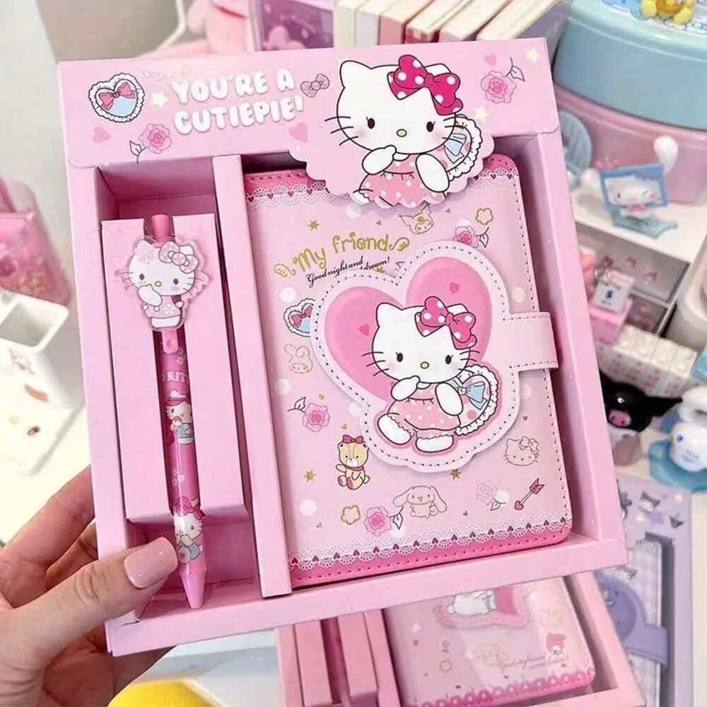 #6955 Hello Kitty Notebook and Pen Gift Set